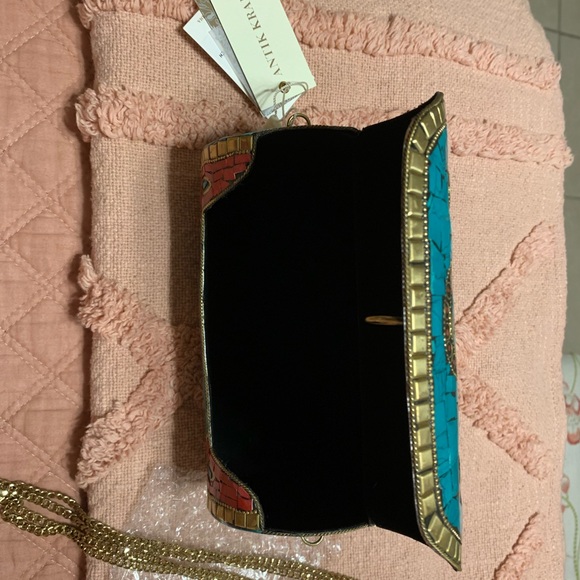 CYLINDER MTL CLUTCH TURQUOISE - Picture 2 of 4